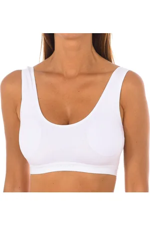 Kisses and Love Micofibra Bamboe kanten top met ronde hals 707 vrouw