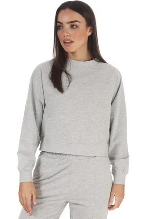 ONLY Zoey Life sweatshirt voor dames met raglanmouwen, lichtgrijs