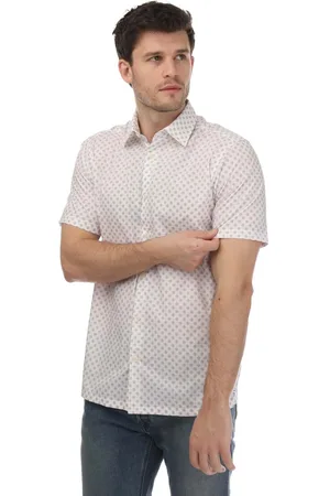 Ted Baker Forter korte mouwen shirt met geoprint in voor heren