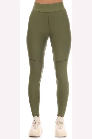 Skins Dames Series-3 Zachte Lange Panty in Khaki