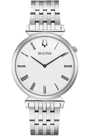 BULOVA Regatta herenhorloge Zilverkleurig 96A232