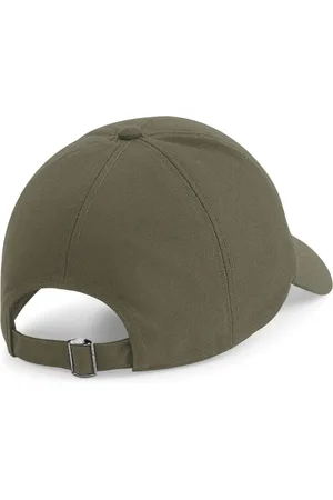 Beechfield Unisex Organic Cotton Baseball Cap voor volwassenen (Olijfgroen)