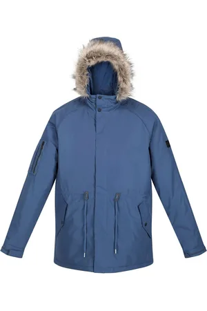 Regatta Heren Salinger III Parka (Donkere Denim)