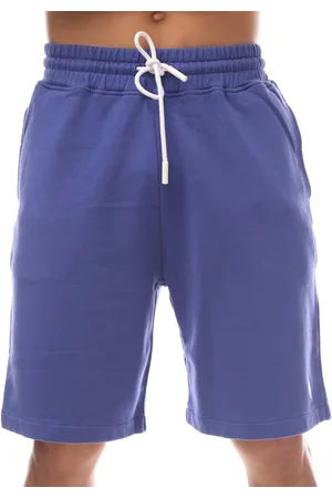 MARCELO BURLON Cross Basket Herenbroek in Blauw-Wit
