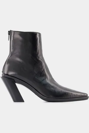 ANN DEMEULEMEESTER Blok Henri sandalen - - Leer