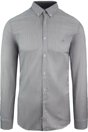 Lacoste Slim Fit Oxford Heren Geweven Overhemd