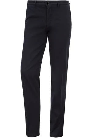 HUGO BOSS Heren Crigan3 Chino Broek in Donkerblauw