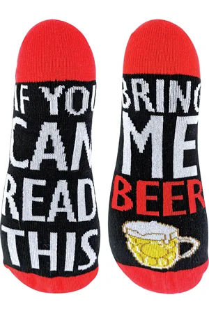 Sock Snob Als je dit kunt lezen, breng me... Funky sokken - Bier