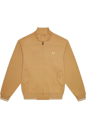 Fred Perry Relaxed fit warme steenbeige jas