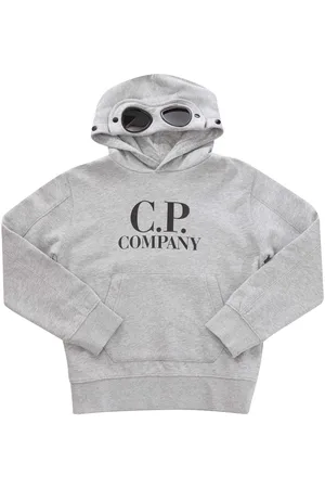 C.P. Company Juniors Diagonal Fleece Gogle Hoodie voor jongens in