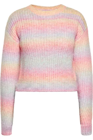 myMo Gebreide trui Dames Regenboog