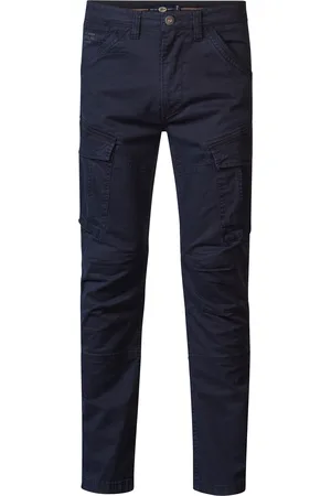 Petrol Industries Heren Cargo Broek Kasilof - Blauw
