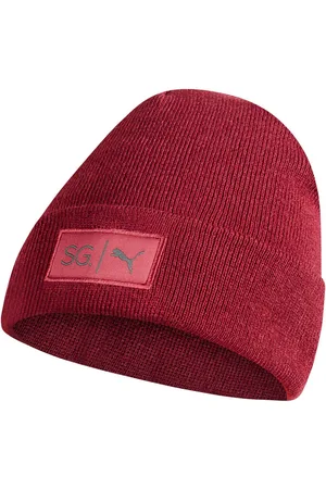PUMA X Selena Gomez Womens Beanie Wintermuts Bourgondië 022138 03