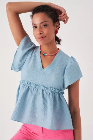 HERITA Korte mouw blouse