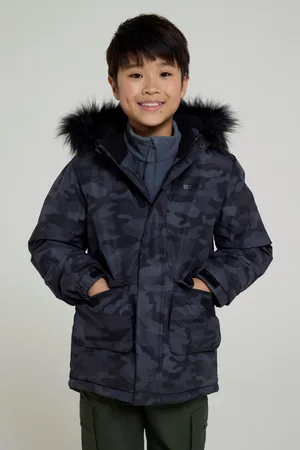 Mountain Warehouse Kinder/Kinder Ranger Camouflage Waterafstotend Jasje