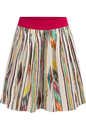 myMo Geplooide rok Dames Inca-patroon