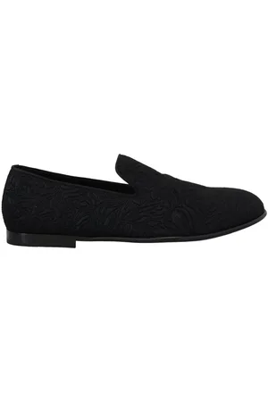 Dolce & Gabbana Gebloemde Jacquard Pantoffels Loafers