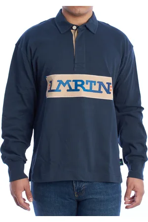 La Martina Over Fit Lange Mouw Polo UMP316-JS305 Heren