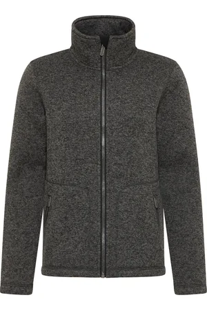 Icebound Gebreide fleece jas Heren melange