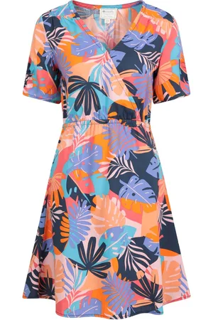 Mountain Warehouse Dames/Dames Sahara Bedrukte Wrap Midi Dress