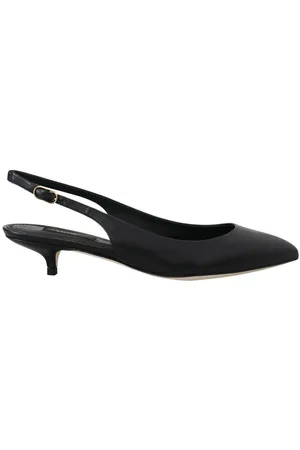 Dolce & Gabbana Prachtige Leren Slingbacks Hakken Pumps