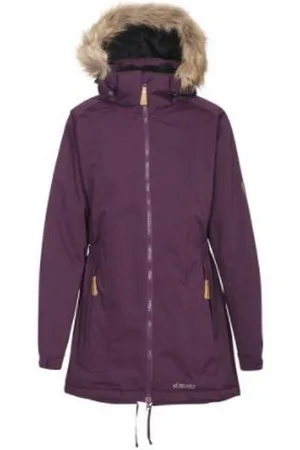 Trespass Dames Celebrity Geïsoleerd Extra Lange Parka Jas