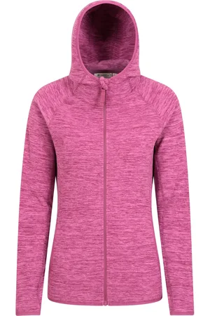 Mountain Warehouse Dames/Dames Lleyn II Melange Full Zip Hoodie (Bes)