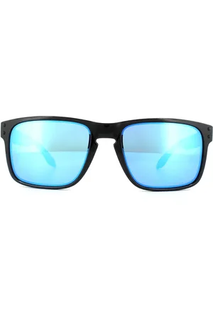Oakley Rechthoek heren gepolijst zwarte prizm saffier zonnebril