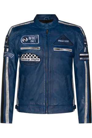 Infinity Leren race-motorfietsjack met rits
