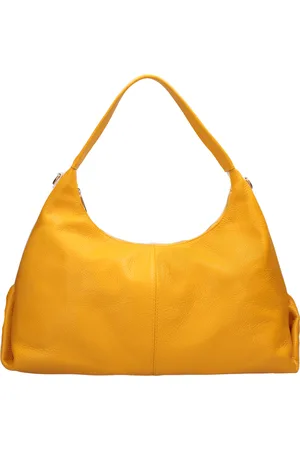 Roberta Rossi Schoudertas Vrouwen YELLOW AND WHITE