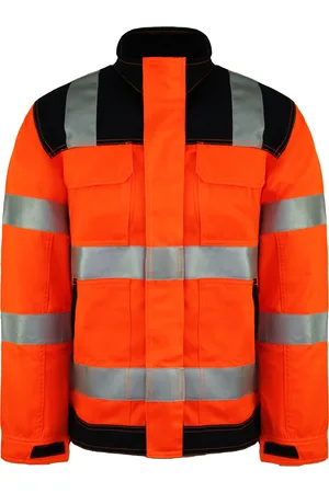 Dickies Hoge zichtbaarheid heren oranje werkjas