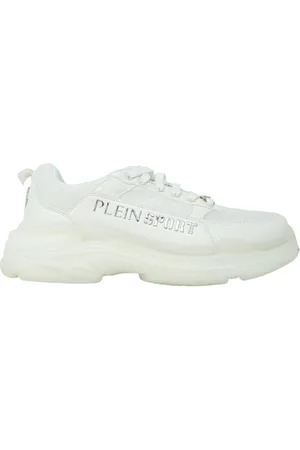 Philipp Plein Logo White Sneakers