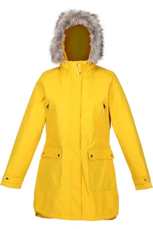 Regatta Dames/Dames Sabinka parka met bontrand (Zonsondergang)