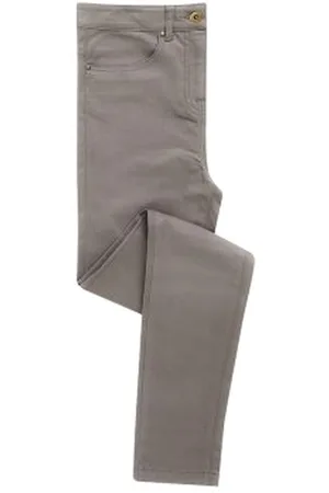 Premier Vrouwen/dames Performance Chino Jeans (Staal)