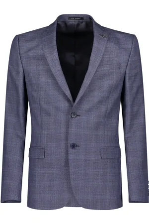 Ted Baker Slim Fit pak voor heren - Airforce in