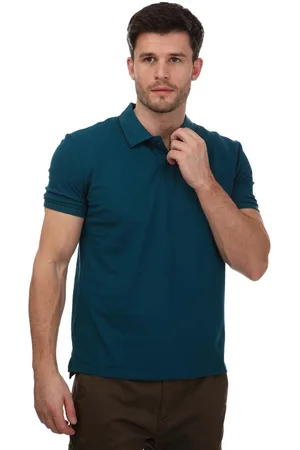 C.P. Company Herenpolo Stretch Piquet Gestreepte Kraag in