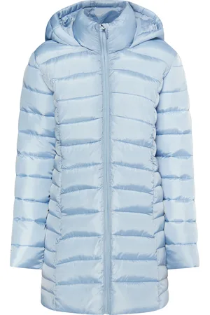 Icebound Gewatteerde parka Dames ijsblauw