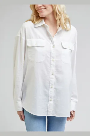 Lee FRONTIER SHIRT BRIGHT WHITE