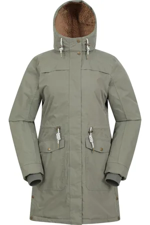 Mountain Warehouse Dames/Dames Acorn Waterdichte Borg Gevoerde Parka ( Groen)