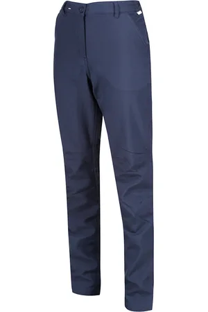 Regatta Geweldige Outdoors Dames Fenton Softshell Wandelbroek (Donkerblauw)