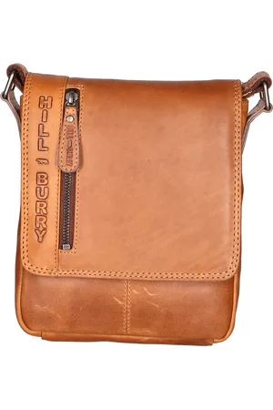 Hillburry Schoudertas Heren COGNAC