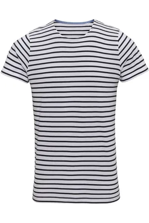 Asquith Heren Mariniere Kustshirt met korte mouwen ( /Zwaar)