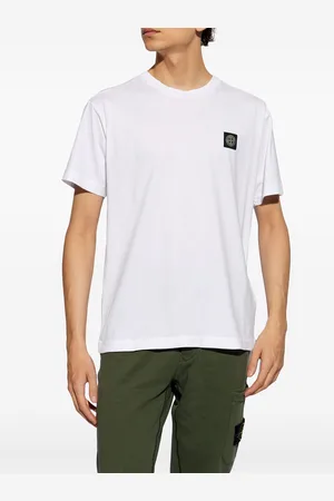 Stone Island Compass Patch Logo T-shirt in