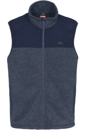 Trespass Heren Leafminer Fleece Bodywarmer (Navy)