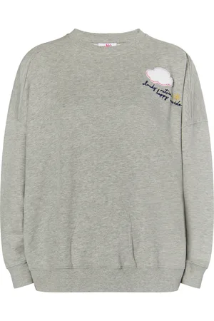 myMo Cropped sweatshirt Dames melange