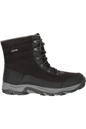 Mountain Warehouse Heren Ohio fleece gevoerde sneeuwschoenen (Jet )
