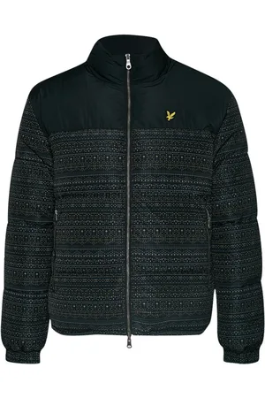 Lyle & Scott Fair Isle omkeerbaar pufferjack
