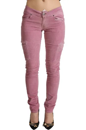 ACHT Skinny Denim Cargojeans Met Lage Taille