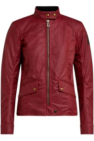 Belstaff Antrim gewaxt katoen Racing rode jas