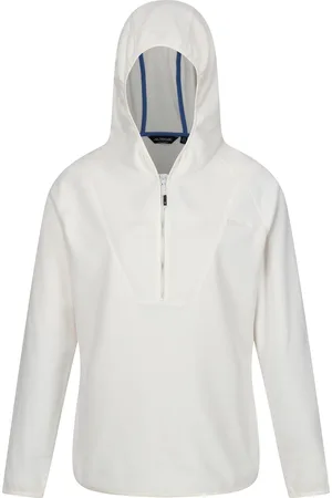 Regatta Dames/Dames Warriewood Microfleece Half Zip Hoodie (Poolbeer)